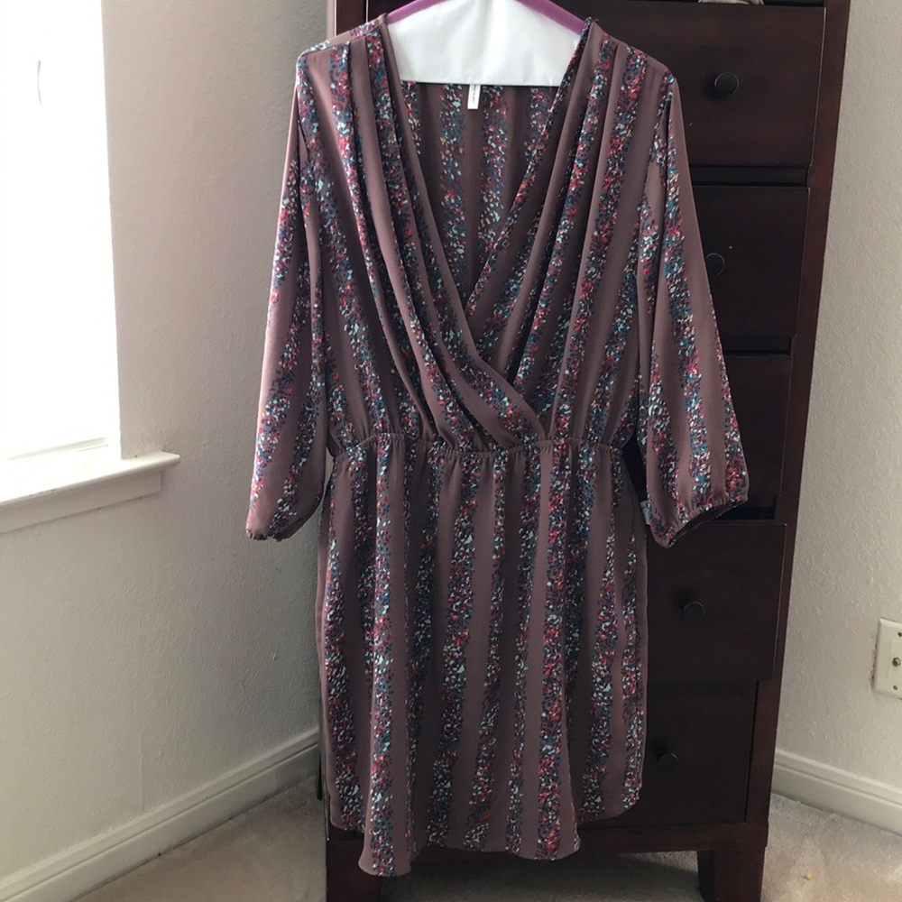 Beautiful shirred-waist dress